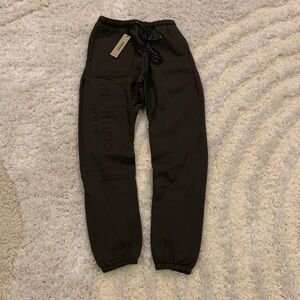 Essentials Fear of God Puffprint Logo Forge Grey Sweatpants Men size S M L